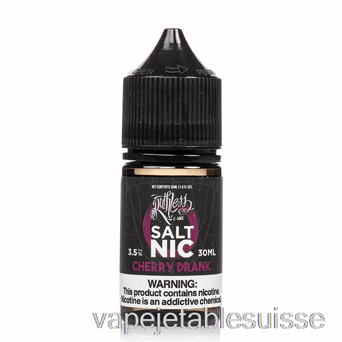 Vape Suisse Cerise Bu - Sels Impitoyables - 30ml 35mg